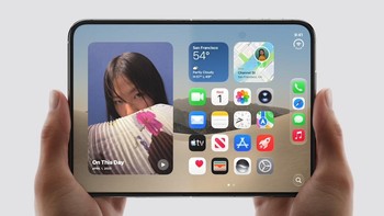 Apple resmi memperkenalkan ponsel lipat pertamanya, iPhone Duo.