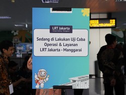 Uji Coba Perdana LRT Kelapa Gading-Manggarai, Waktu Tempuh 28 Menit