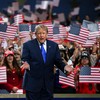 U.S. President Donald Trump gestures on stage at the Republican National Midterm Convention in Dallas, Texas, U.S., September 9, 2026. REUTERS/Callaghan O'Hare REFILE - QUALITY REPEAT