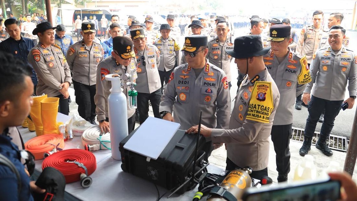 Strategi Polri Tangkal Karhutla Lewat Rekayasa Air dan Teknologi
