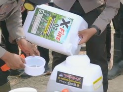 Mengenal X-Fire, Formula yang Digunakan Polda Riau dalam Pemadaman Karhutla