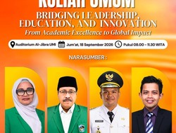 Kuliah Umum FSIKP UMI Bakal Hadirkan Bupati Bantaeng hingga Pakar Malaysia