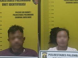 Mantan Pasutri di Palembang Ditangkap Usai Curi Motor dan HP