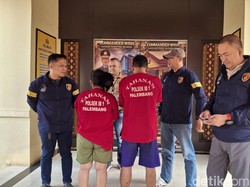 Mantan Pasutri di Palembang Kompak Curi Motor-HP, Ini Modusnya