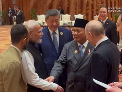 Momen Akrab Prabowo Bersama Putin, Xi Jinping hingga PM Modi Jelang KTT BRICS