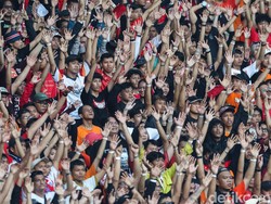 58.961 Suporter Persija Bikin Persib Sulit Bermain Lepas di GBK