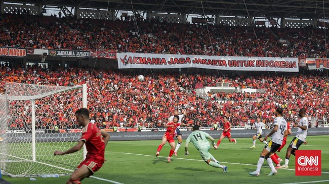 Persija vs Persib di Super League berlangsung di GBK