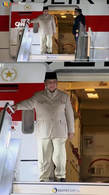 Prabowo Tiba di New Delhi, Hadiri KTT BRICS