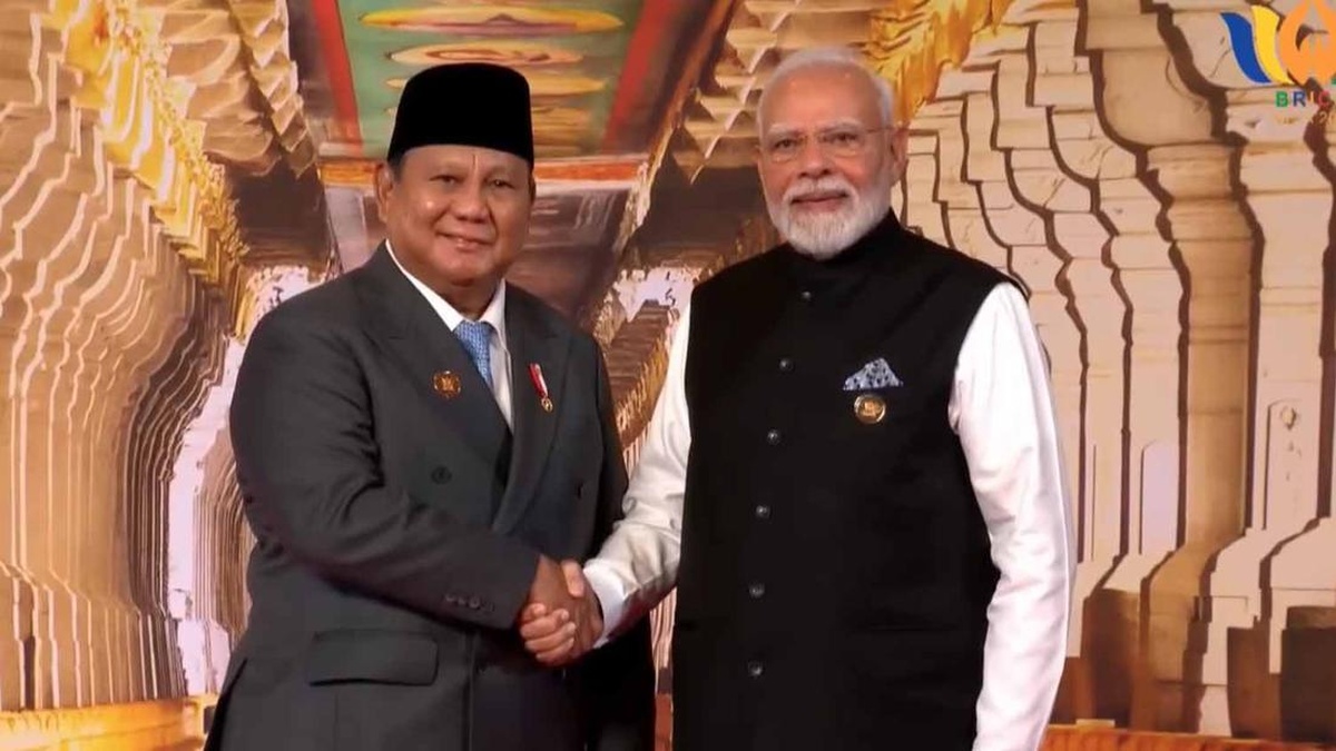 Sambutan Hangat PM Modi Iringi Kehadiran Prabowo di KTT BRICS