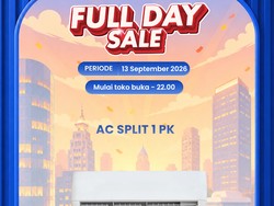 Tergiur Harga Miring AC Split 1 PK di Transmart Full Day Sale
