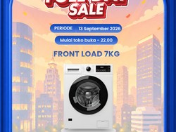 Beli Mesin Cuci Front Load 7Kg Lebih Hemat di Transmart Full Day Sale