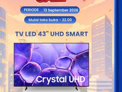 Beli TV 43 Inch di Transmart Full Day Sale Bisa Diskon Rp 1,3 Juta