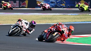 Hasil MotoGP San Marino: Marquez Menang, Bezzecchi Kecelakaan di Lap 1