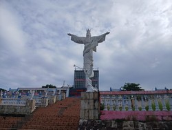 Patung Yesus Raksasa Tak Cuma di Brasil, Kepulauan Talaud Juga Punya
