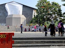 Menilik Proyek Plaza Bung Karno di Saparua yang Belum Rampung