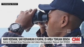 pencarian jurnalis hilang, SAR Selat Sunda, lima jurnalis hilang, tiga awak kapal hilang, area pencarian SAR, operasi pencarian, Gunung Anak Krakatau