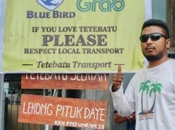 Sopir Lokal Tolak Taksi Online Jemput Turis di Desa Wisata Tetebatu Lombok