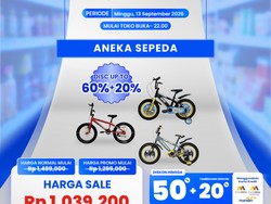 Cuma di Transmart Full Day Sale, Beli Sepeda Semurah Ini