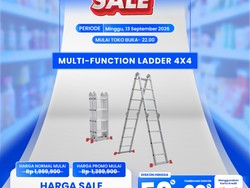 Transmart Full Day Sale! Tangga Multifungsi Diskon Gede-gedean