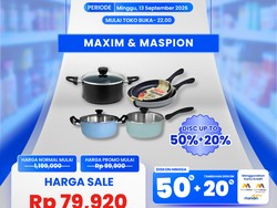 Alat Masak Diobral di Transmart Full Day Sale, Serbu!