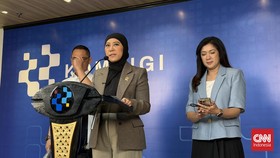 Menkomdigi Meutya Hafid menyebut sejumlah platform digital belum sepenuhnya mematuhi PP Tunas.