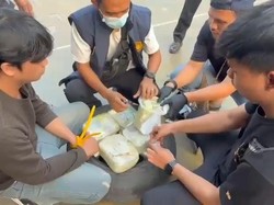 Bareskrim Gagalkan Penyelundupan 5 Kg Sabu Disembunyikan di Ban Serep