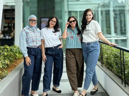 Keseruan Geng Mona Ratuliu hingga Meisya Siregar Girls Trip ke Bandung