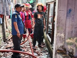 Kebakaran Landa Pemukiman Padat di Bogor, 6 Rumah Rusak dan 8 Orang Luka