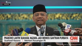 Prabowo Lantik Suahasil Nazara Jadi Menkeu Gantikan Purbaya