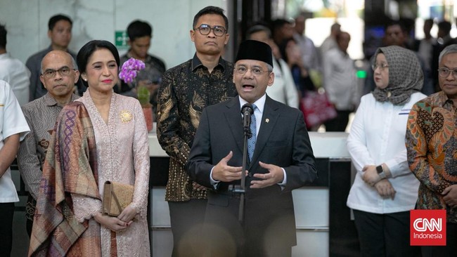 Presiden Prabowo Subianto menunjuk Suahasil Nazara sebagai Menteri Keuangan menggantikan Purbaya Yudhi Sadewa, Senin (14/9/2026). Suahasil sebelumnya menjabat sebagai Wakil Menteri Keuangan dan kini dipercaya memimpin Kementerian Keuangan dalam sisa