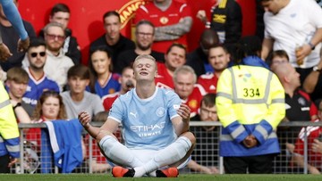 Berita Panas dari Dunia Sport CNN : Haaland Paling Buas di Derby Manchester, Sah Lewati Aguero dan Rooney