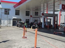 Kondisi Terkini Pembelian Pertalite di SPBU Makassar