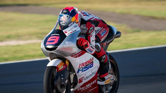 Veda Ega Pratama membutuhkan 13 poin lagi guna melewati rekor Ai Ogura di Moto3.