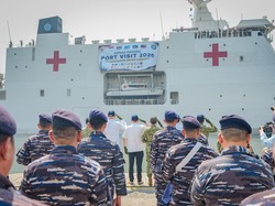 Wamensos Hadiri Pelepasan Satgas Port Visit 2026 ke Pasifik Selatan