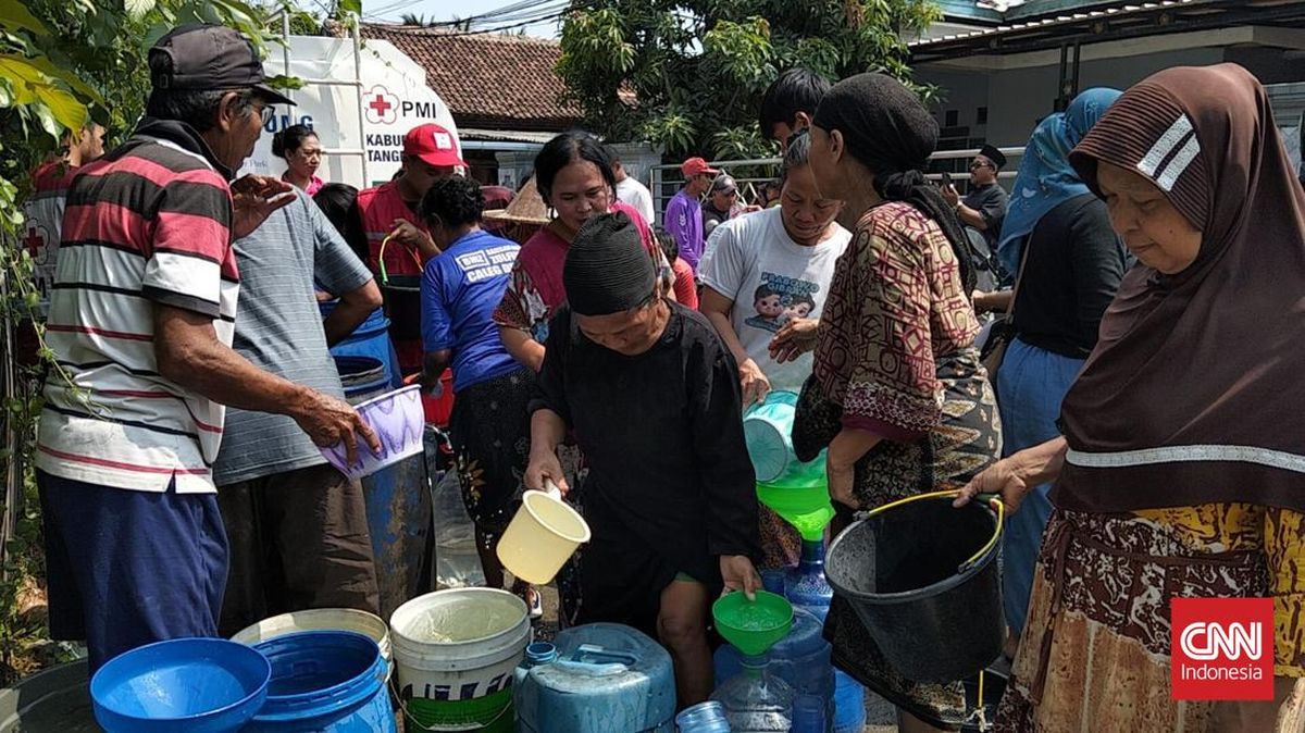 25 Kecamatan di Tangerang Awas Kekeringan, 62.076 Jiwa Terdampak