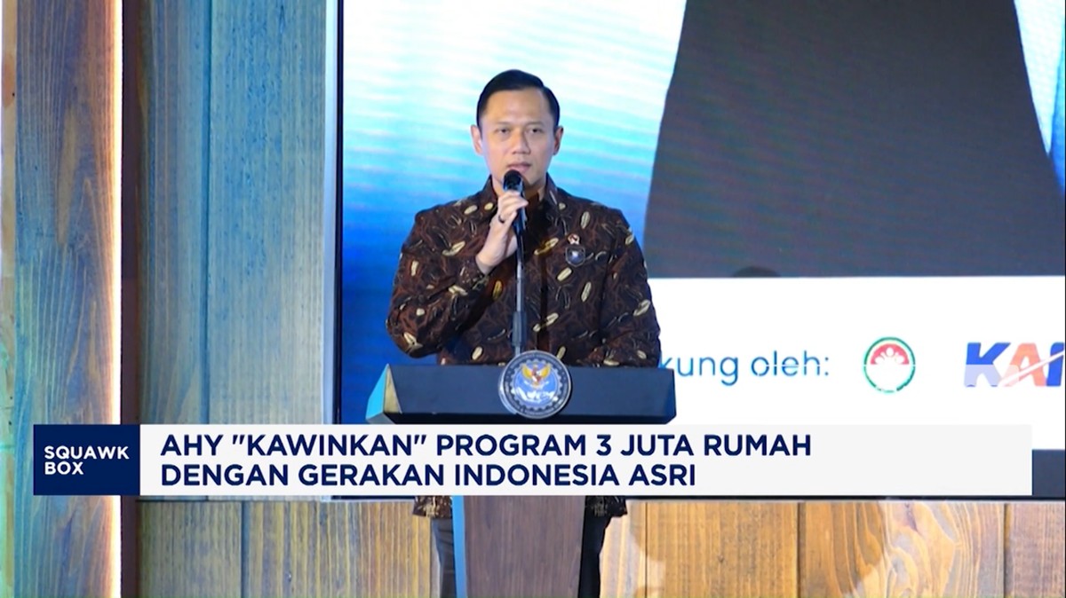 AHY "Kawinkan" Program 3 Juta Rumah dengan Gerakan Indonesia Asri