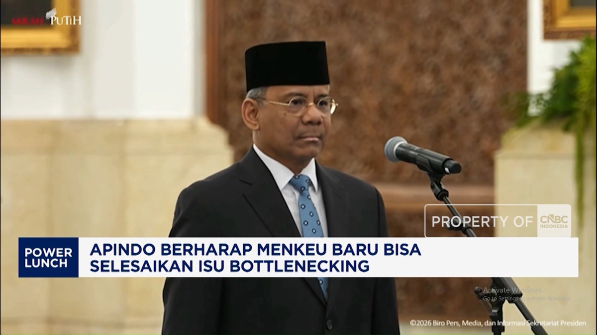Video: Apindo Berharap Menkeu Baru Bisa Selesaikan Isu Bottlenecking