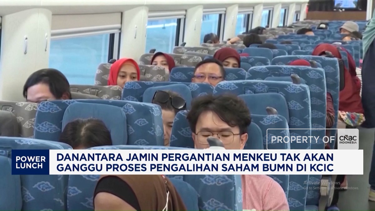 Danantara: Pergantian Menkeu Tak Ganggu Pengalihan Saham BUMN di KCIC