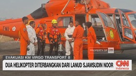 Dua Helikopter Diterbangkan dari Lanud Sjamsudin Noor