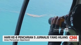 Hari Ke-8 Pencarian 5 Jurnalis yang Hilang