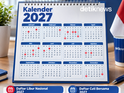 Tanggal Merah 2027 dan Cuti Bersama, Cek Daftar Lengkapnya!