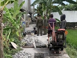 Jalan Akses Vila Tutupi Irigasi Subak Munggu, Satpol PP Badung Siap Bongkar