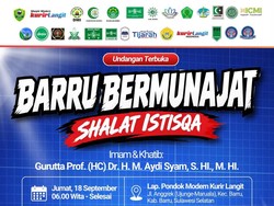 27 Lembaga di Barru Gagas Salat Minta Hujan Imbas Kekeringan