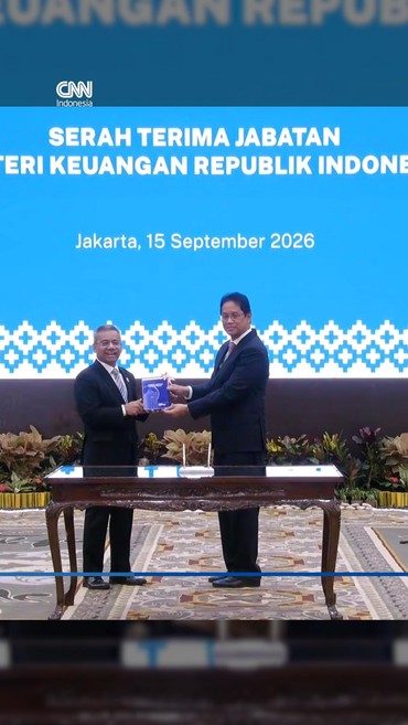 Serah Terima Jabatan Menkeu Baru, Suahasil Nazara