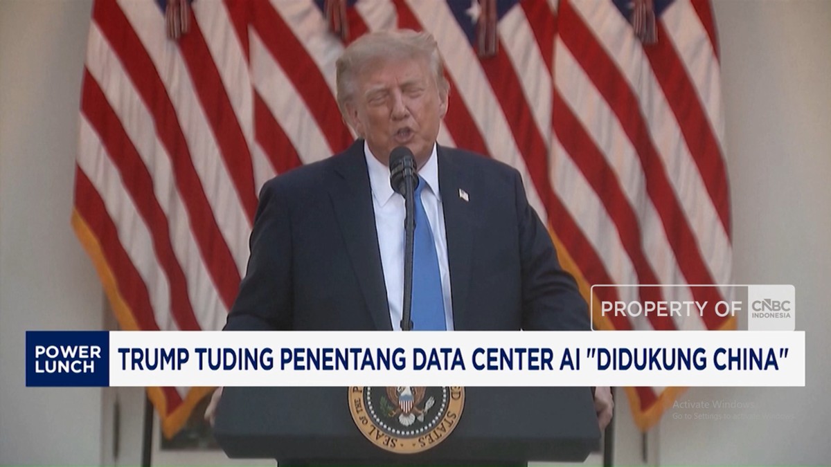 Trump: Penentang Data Center AI, Antek Asing