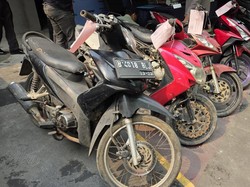 9 Motor Disita dari Pasutri Curanmor, Pemilik Bisa ke Polsek Kebayoran Lama
