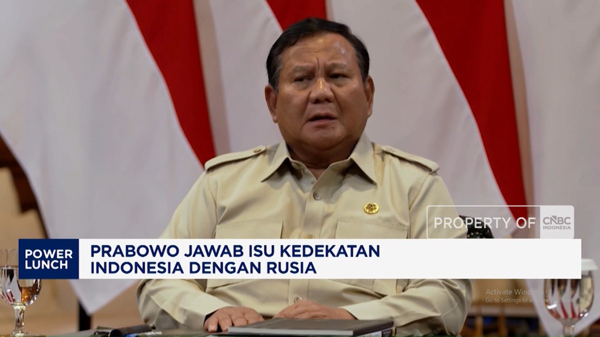 Video: Prabowo Jawab Isu Kedekatan Indonesia Dengan Rusia