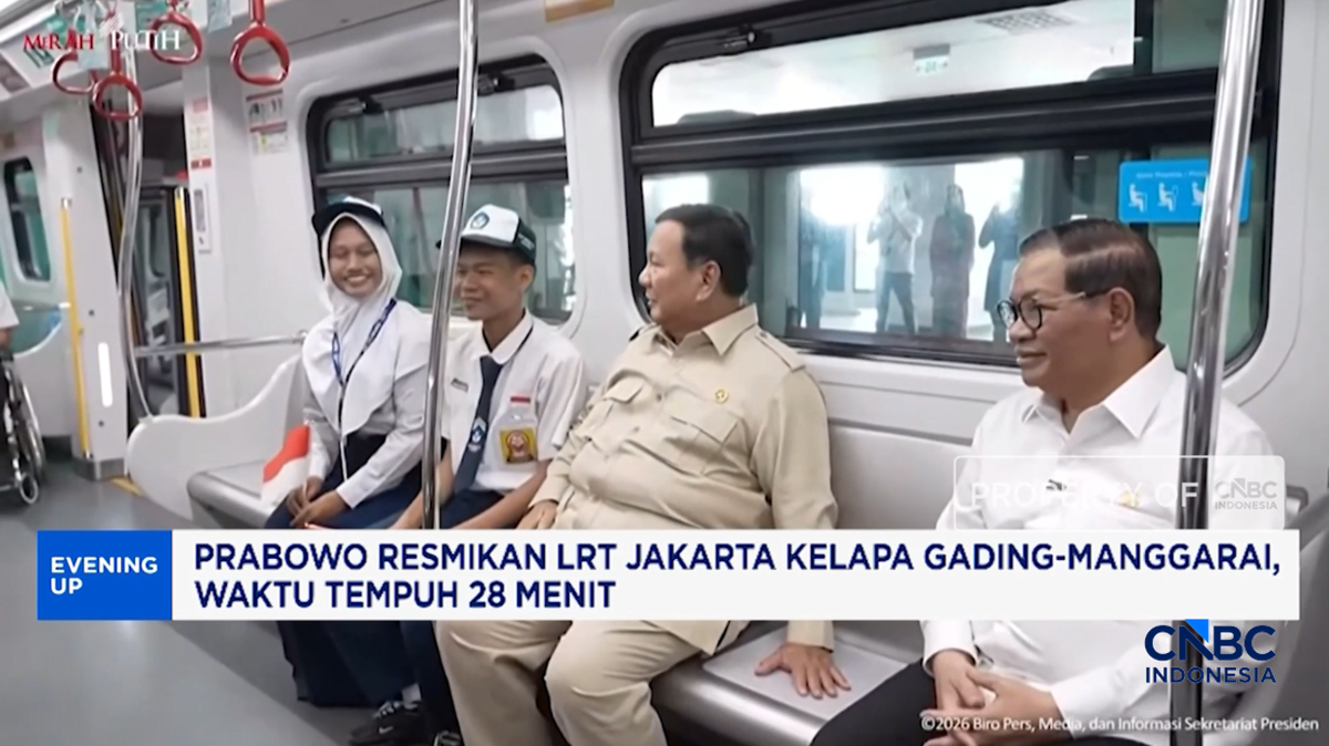 Video:Presiden Resmikan LRT Jakarta Kelapa Gading-Manggarai