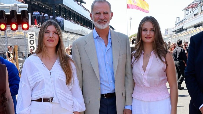 Putri Leonor dan Infanta Sofia Debut di F1, Intip Gaya Kakak Beradik Bangsawan Spanyol