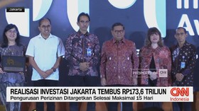 Realisasi Investasi Jakarta Tembus Rp173,6 Triliun